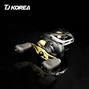 TJ코리아 볼칸 샴페인골드 더블핸들 베이트릴 쭈꾸미 낚시릴