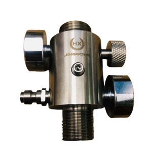 커넷 800PSI 3L 8 레귤레이터 에어탱크 고압 실린더 5 T A OUT