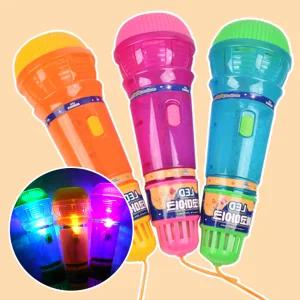 대형 마이크 장난감 LED 불빛 초대형 에코 노래방 아이돌 가수 놀이용 어린이 복면가왕