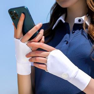 핑거리스 손등 커버 토시 손가락 없는 골프 운전 자외선차단 장갑