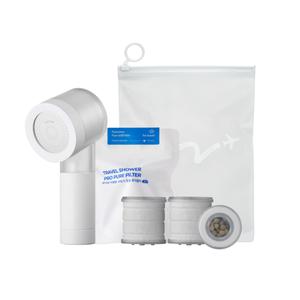[바디럽][유럽/동남아 SET] 퓨어썸 여행용 미니 필터샤워기+프로필터 1BOX(2개입)