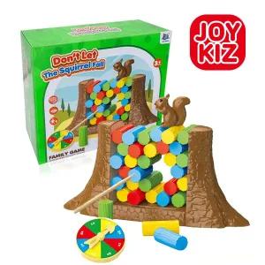 [보리보리/조이키즈샵]조이키즈 아슬아슬 다람쥐 통나무젠가 보드게임