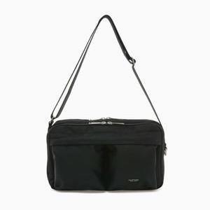 [질스튜어트ACC] [EVAN]에반 블랙 투포켓 나일론 크로스백 JUBA5E500BK