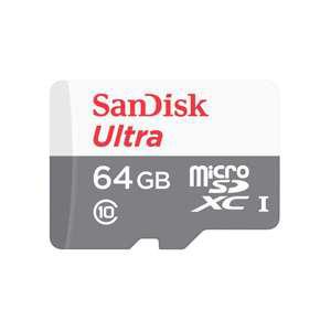 샌디스크 microSD Class10 Ultra 메모리카드 64GB SDSQUNR