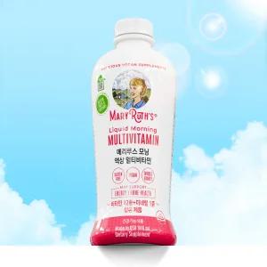 (계량컵포함) 메리루스 오가닉스 모닝 액상 멀티비타민 미네랄 946ml 종합영양제