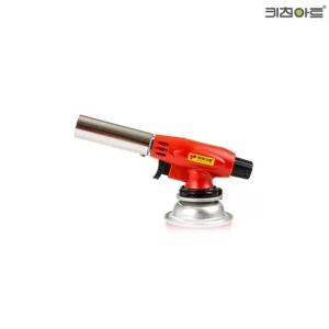 키친아트 원터치 자동 가스토치/가정용/캠핑용/보급형/범용/야외용/작업용/공작용/부탄/휴대용/장작/바베큐