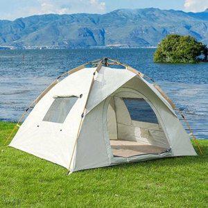 [기타]고품질 사각 원터치 텐트 3인용 4인용 캠핑 피크닉 그늘막 사각텐트3인용 피크닉텐트 (WFHUW3Y)