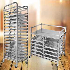 제빵용 트레이 카트 건조 오븐랙 제빵렉 사각튜브형 제과 12단