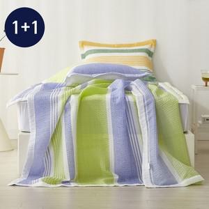 1 +1) 세일링 여름 홑이불 시어서커 리플 블랭킷 2장세트