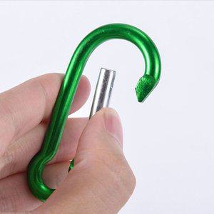 [기타]고품질 고강도 알루미늄 등산고리 캠핑고리 카라비너 알루미늄비너 텐트비너 (WFHVRT2)