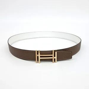 [구구스]중고명품 에르메스 H 양면 벨트 (Y) (NO 10146443)