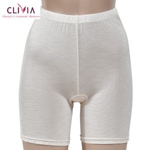 크리비아 인견소재 유마찌 여성 사각 드로즈팬티 겸 5부 속바지