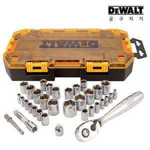[디월트] 복스 알 드라이브 소켓 세트 34개입 DWMT73804