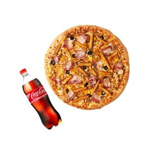 [반올림피자] 치즈후라이피자L + 콜라1.25L