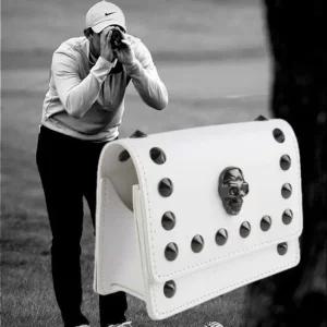 벨트삽입형 클립 SKULL 골프거리측정기 고급케이스 WH 벨트삽입형 SKULL 골프거리측정기