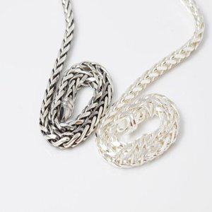 스피커 4mm 은팔찌 남자 여자 커플 순은 남녀공용 925실버 도톰