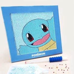 diy만들키트 보석십자수 스탠드액자형 포켓몬 - 꼬부기