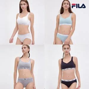 [FILA] 휠라 후크형 스포츠 브라탑 4세트