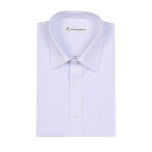 [Roberta di Camerino][로베르따디까메리노] TR혼방 솔리드 일반핏 화이트 반소매셔츠 RR2-305-1 (P0031...