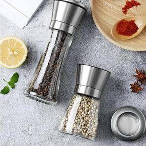 소금 후추그라인더 양념분쇄기 가정용 가루 곡물 (3ozZQ)