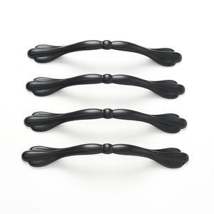 모던시크 블랙 가구 서랍손잡이 4세트(128mm) (WR)