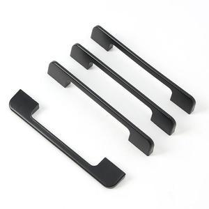 모던시크 블랙 가구 서랍손잡이 4세트(128mm)(슬림씬)