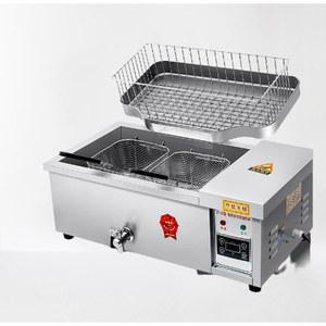 대용량 튀김기 가정용 강정 기계 음식점 자동리프팅 유형 18F 전기프라이어 전기