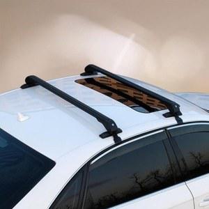 크로스바 무타공 문틀형 T60T70 실버 스파크 가로바 자동차 소형 적재 블랙