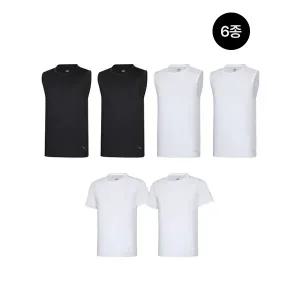 [푸마 언더웨어][푸마] 남성 메쉬 백 페널 런닝 6종 세트