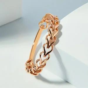 [엘렌쥬얼리]14K 18K 하트 페어링 미스 링 금 반지