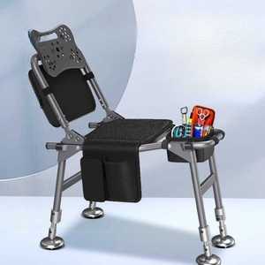 민물낚시의자 야외 갯바위 선상 바다 소좌대 체어 낚시의자(표준/블랙)+패키지1