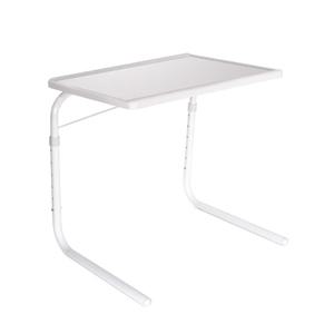 IH503 Coms 이동식 간이 테이블 사이드 책상 스탠드 1인가구 침대 소파 독서대 베드트레이 높이 각도조절