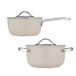 에델코첸 통 3중 냄비세트 4P - 샌드 베이지