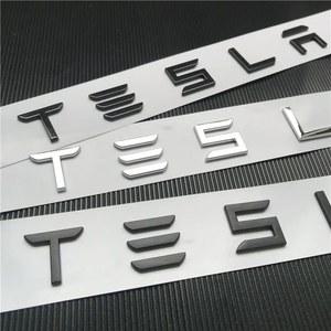 모델 사이버트럭 스페이스 자동차 장식 액세서리 로드스터 트렁크 스티커 라벨 X용 데칼 로고