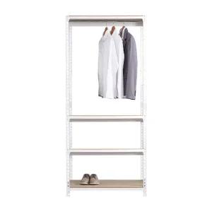 아트박스/스피드랙 시스템행거 스피드랙 옷걸이행거 4단1봉 900 x 500 x 1800