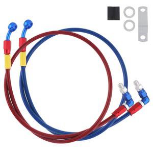 오토바이 스쿠터 더트 라인 브레이크 M10 100CM 1개 오일 바이크 유압 39 90 브레이드 스틸 호스 인치 28 피트