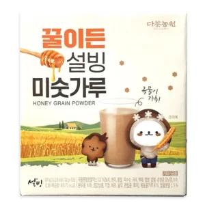 다농원 꿀이 든 설빙 미숫가루 30T/식사대용간식/스틱차/곡물미숫가루/식사대용차/맛있는차/영양차/간식용