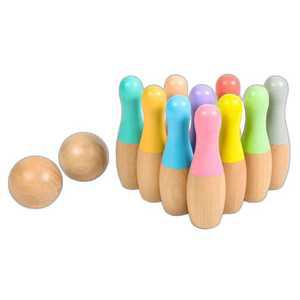 볼링 핀 미니 놀이 교구 제품 게임 10병 소형 2구 작은 세트 운동회