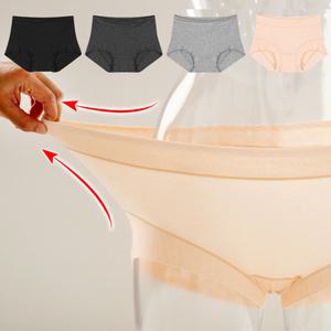 R21302숏네모팬티 4칼라SET 여성 숏 사각 드로즈 여성 팬티 Y존이 편안한 여자팬티 여성속옷세트