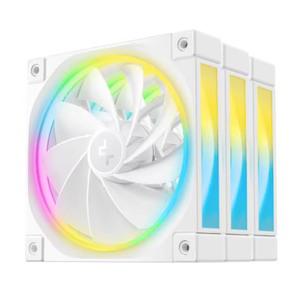 :딥쿨 DEEPCOOL FL12R 시스템 케이스 쿨러 (3팩, 화이트)