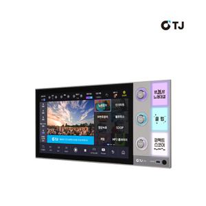 TJ미디어 A3 반주기 21.5형 터치스크린 업소용 노래방기기 / 코인노래방기능 지원(노래책+리모컨 포함)