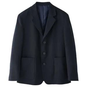 [하프클럽/에스티코]울혼방 셋업자켓 네이비 (오버핏) SEJVC73OSN