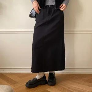 [VY] 여자 겨울 모던 블랙 롱스커트_SK4272_19250218_588847