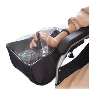 장애인을 위한 전동 휠체어 조이스틱 커버 - 파워체어 암 컨트롤 패널 PVC 프로텍터, 방수 기능으로 비 눈을 방지합니다