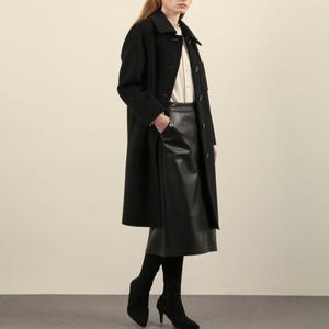 올리비아로렌 / 싱글 롱코트 VVCEA4WA171 / 애플아울렛 ( 블랙 )