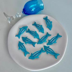 돌고래 고래 벨루가 아쿠아리움 여름 바다 블루 똑딱핀 포인트 헤어핀 헤어삔 소품샵