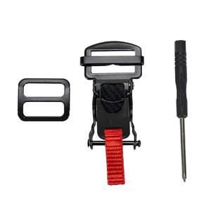 Mandark 릴리스 모터사이클 헬멧 버클 키트 래칫 스트랩 최대 1인치 D링이 있는 액세서리 하프 풀페이스 블랙 호환 가능