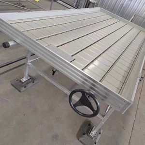 수경 재배 트레이 온실 묘목 침대 롤링 모종판 모종