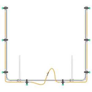 고압 접이식 분사기 파종 살수기 분무기 다용도 농업