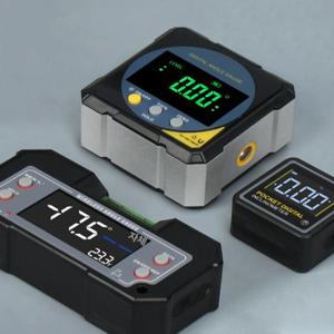 전자 수평계 디지털 레벨 레이저 수평 수평기 각도기 측정 경사계 기울기 각도 적외선